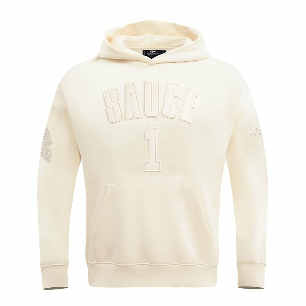 Ahmad Sauce Gardner New York Jets Pro Standard Player Name & Number Pullover Hoodie - Cream outlet