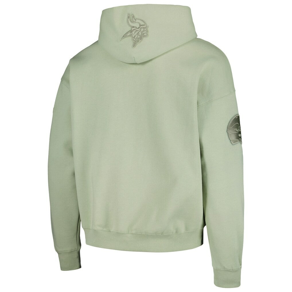 Justin Jefferson Minnesota Vikings Pro Standard Player Name & Number Pullover Hoodie - Light Green outlet