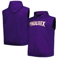 Phoenix Suns Big & Tall Jersey Muscle Pullover Hoodie - Purple outlet