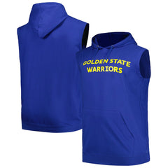 Golden State Warriors Big & Tall Jersey Muscle Pullover Hoodie sale - Royal shop