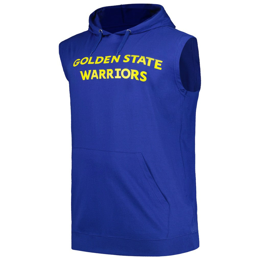 Golden State Warriors Big & Tall Jersey Muscle Pullover Hoodie sale - Royal shop