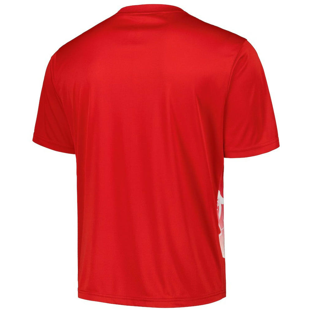 Chicago Bulls Sublimated T-Shirt sale - Red sale