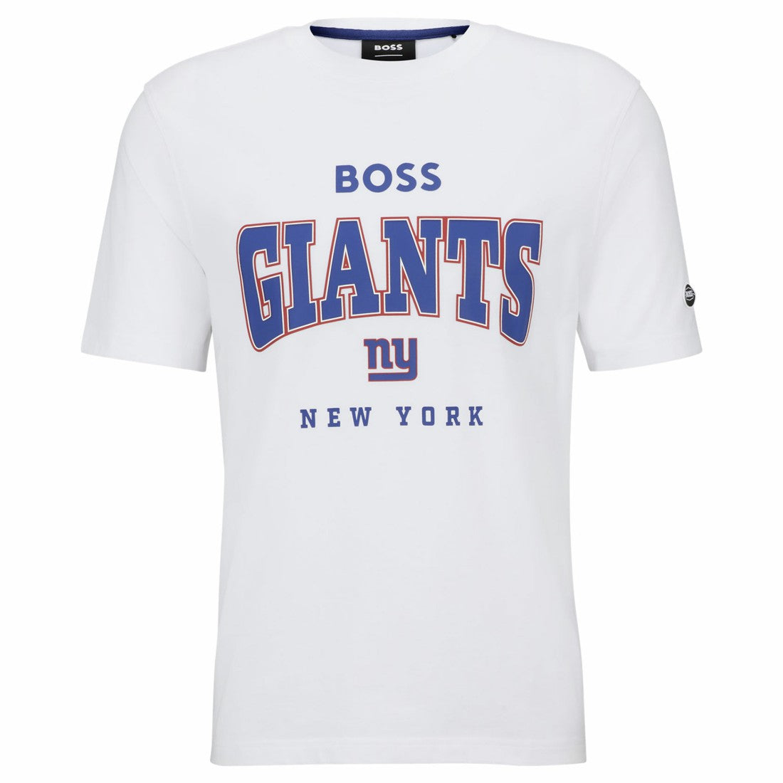 New York Giants BOSS X NFL Huddle T-Shirt - White on sale