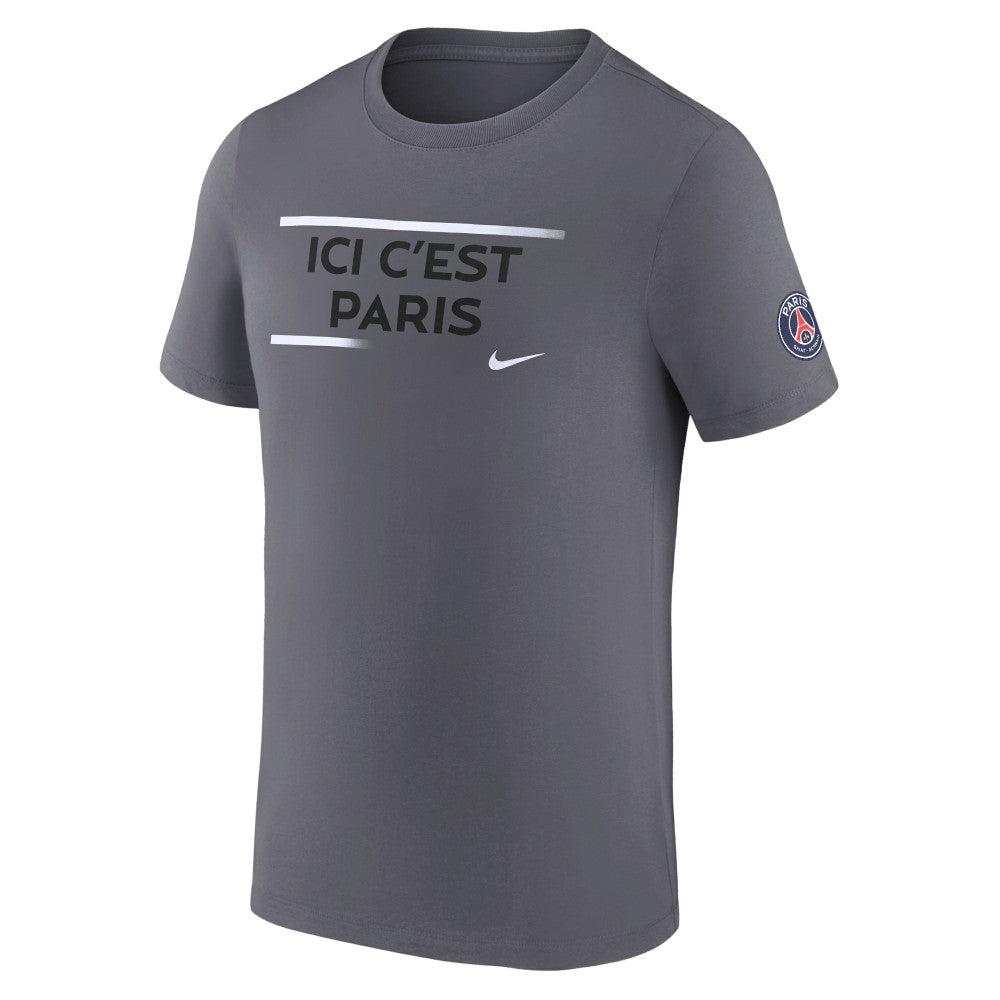 Paris Saint-Germain Verbiage T-Shirt - Gray outlet