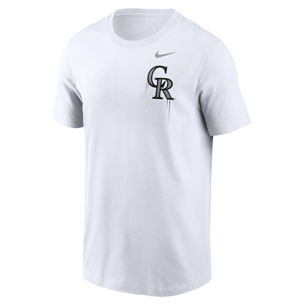 Colorado Rockies Mile High Hometown T-Shirt White