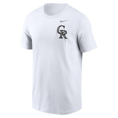 Colorado Rockies Mile High Hometown T-Shirt White