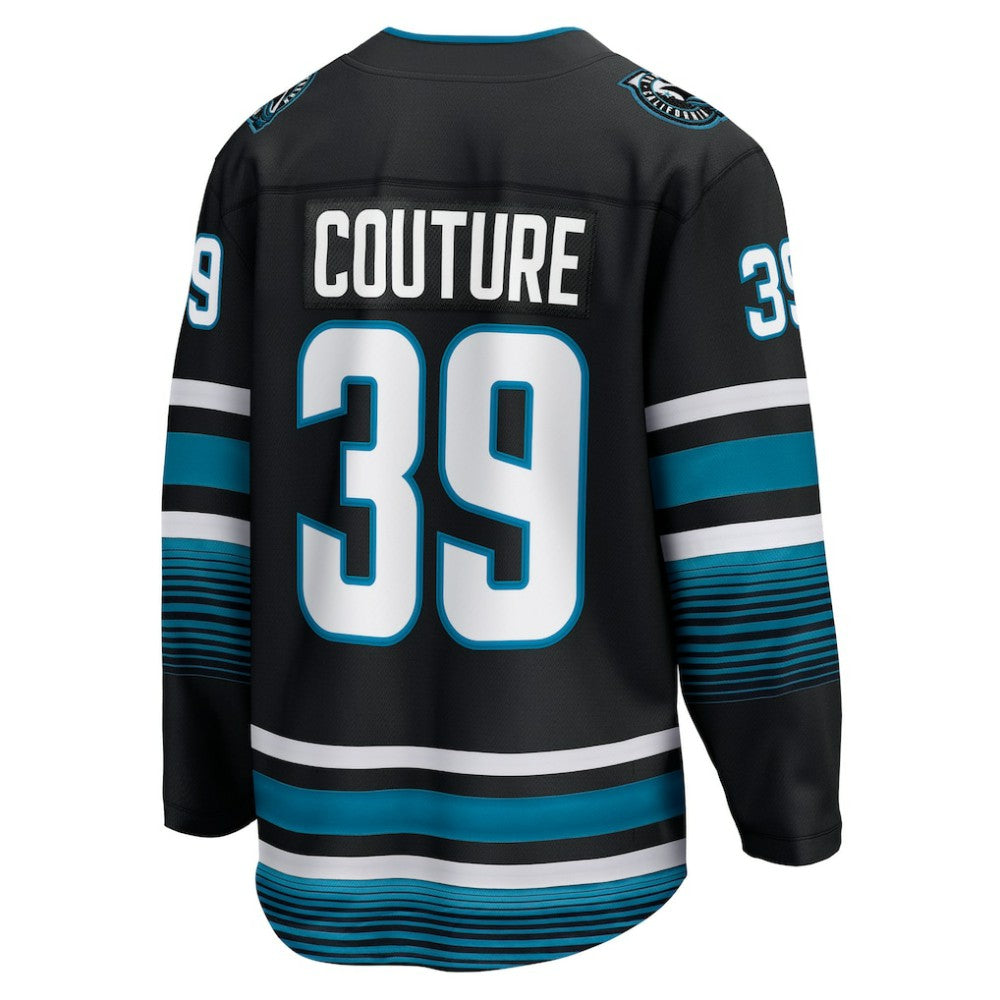 Logan Couture San Jose Sharks Fanatics Breakaway Jersey - Black Jerseys