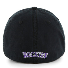 Colorado Rockies Cooperstown Collection Franchise Fitted Hat Black