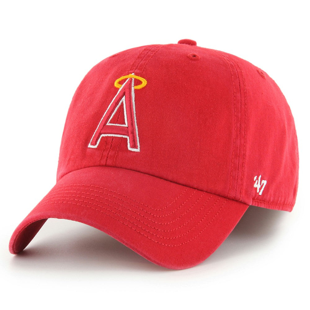 Los Angeles Angels Cooperstown Collection Franchise Fitted Hat Red