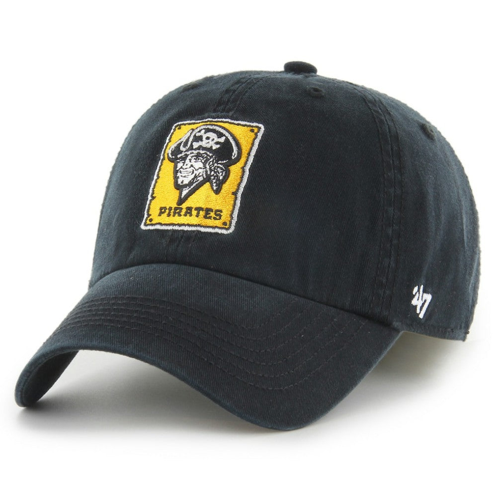 Pittsburgh Pirates Cooperstown Collection Franchise Fitted Hat Black