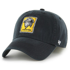 Pittsburgh Pirates Cooperstown Collection Franchise Fitted Hat Black
