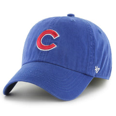 Chicago Cubs Franchise Logo Fitted Hat Royal
