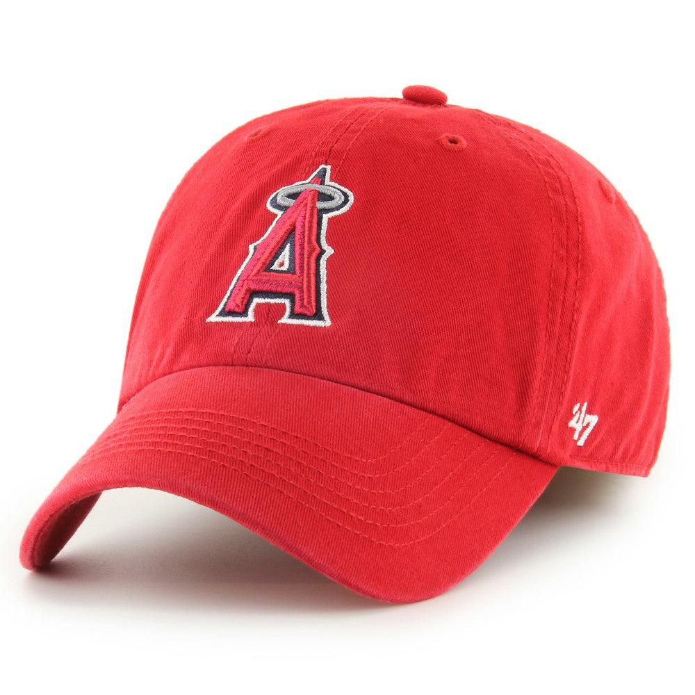 Los Angeles Angels Franchise Logo Fitted Hat Red