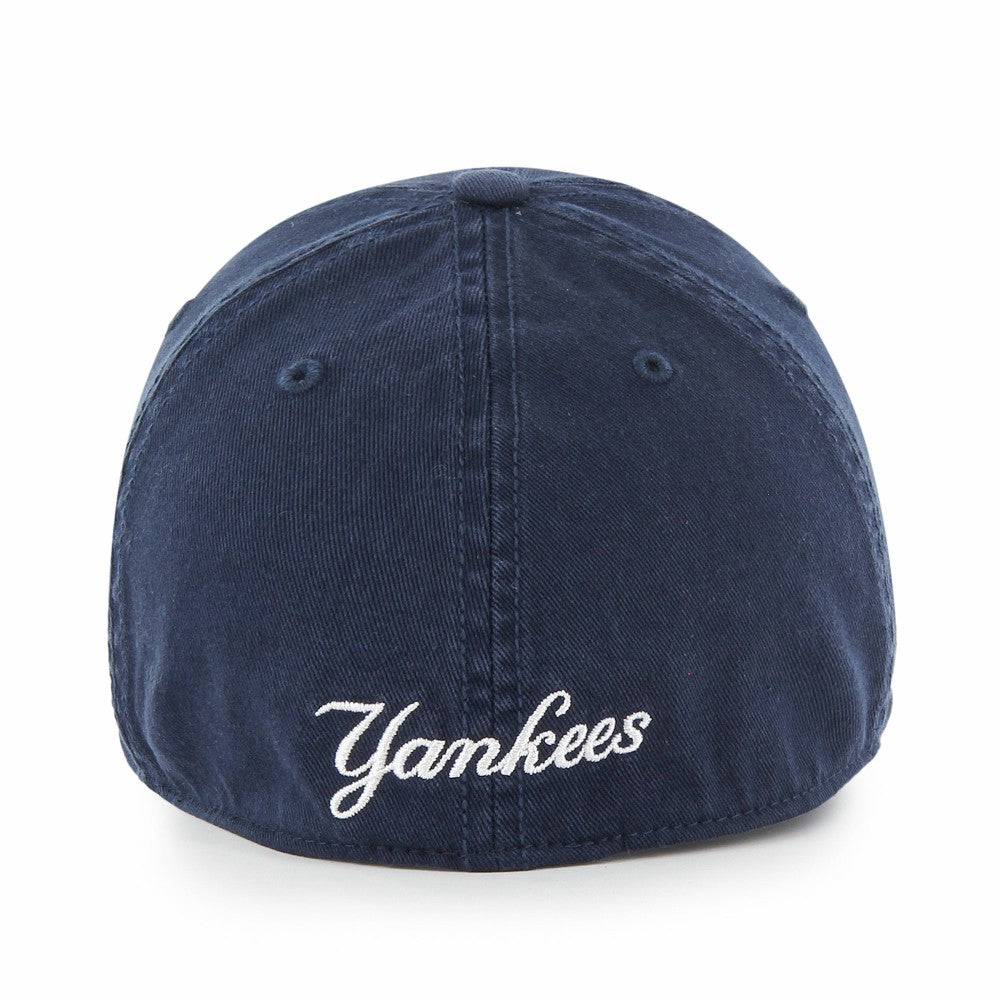 New York Yankees Franchise Logo Fitted Hat Navy