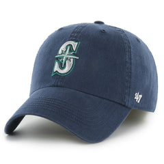 Seattle Mariners Franchise Logo Fitted Hat Navy
