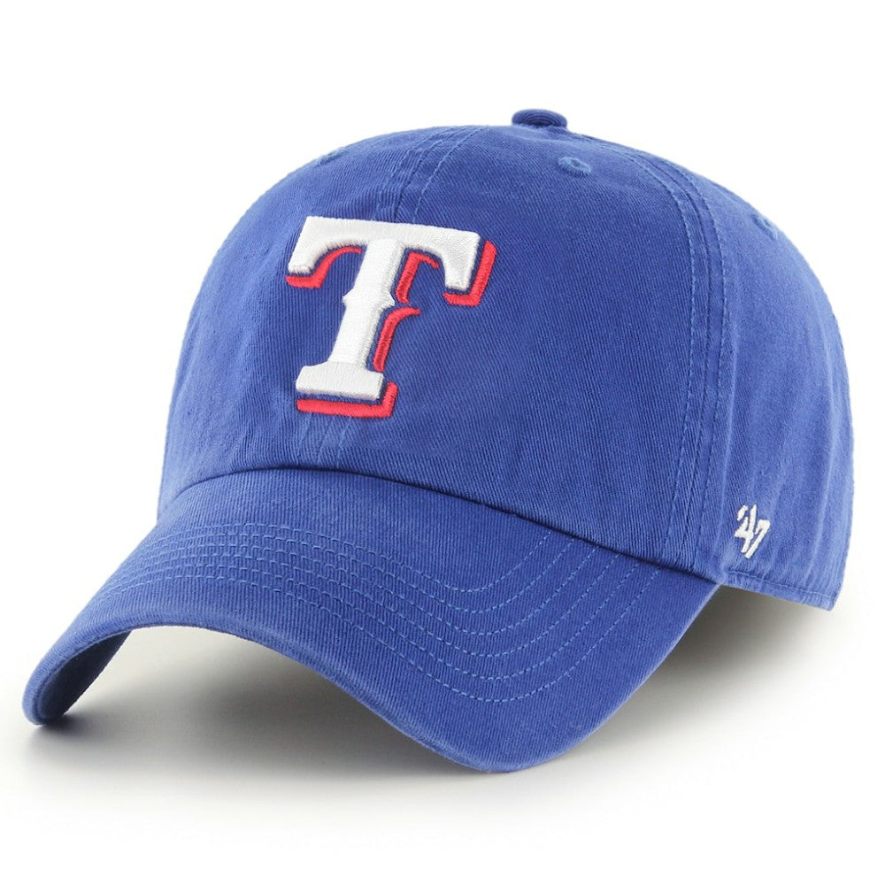 Texas Rangers Franchise Logo Fitted Hat Royal