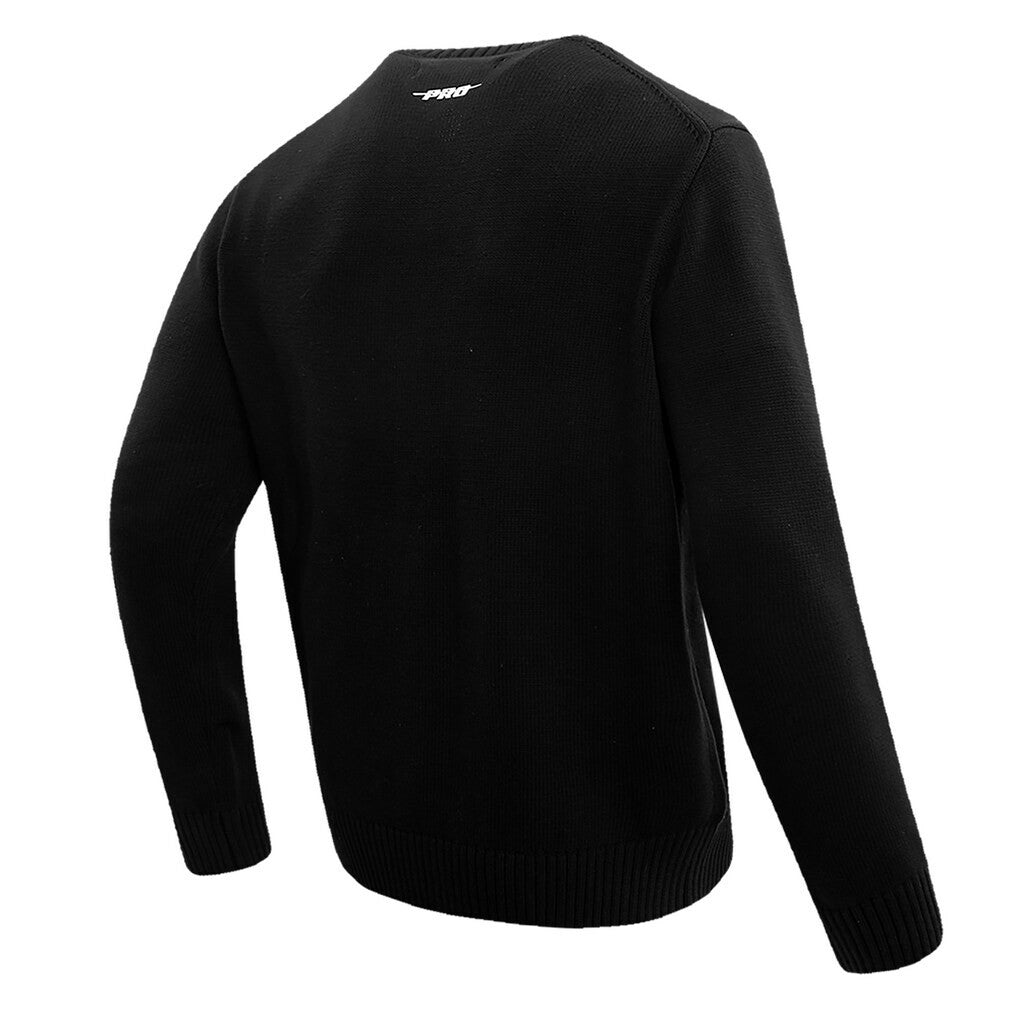 Las Vegas Raiders Pro Standard Prep Knit Sweater - Black discount