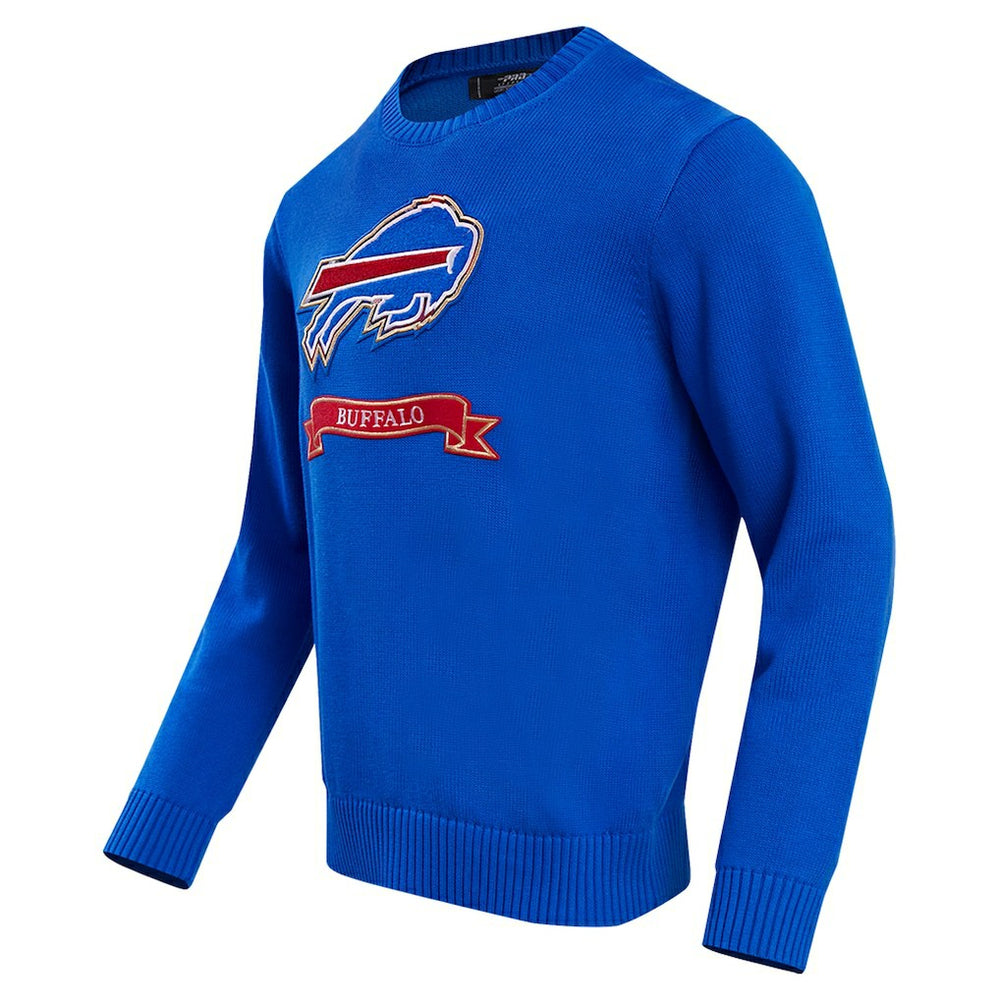 Buffalo Bills Pro Standard Prep Knit Sweater - Royal for sale