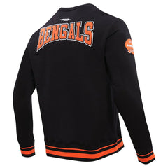 Cincinnati Bengals Pro Standard Crest Emblem Pullover Sweatshirt - Black for sale