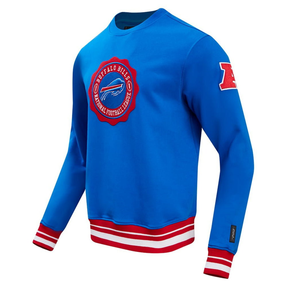 Buffalo Bills Pro Standard Crest Emblem Pullover Sweatshirt - Royal outlet
