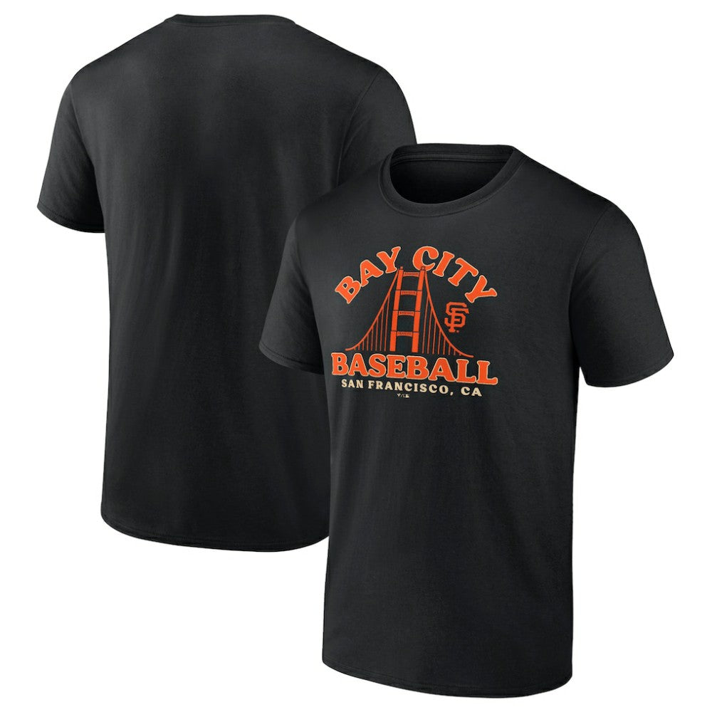 San Francisco Giants Hometown Bay City Baseball T-Shirt Black