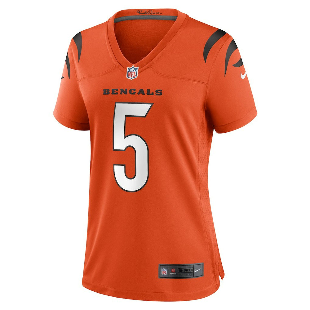 Tee Higgins Cincinnati Bengals Women's Alternate Game Jersey - Orange discount