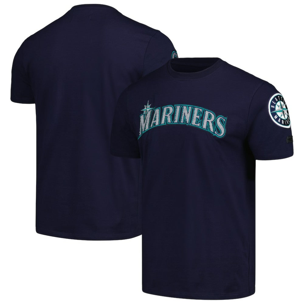 Seattle Mariners Pro Standard Team Logo T-Shirt Navy