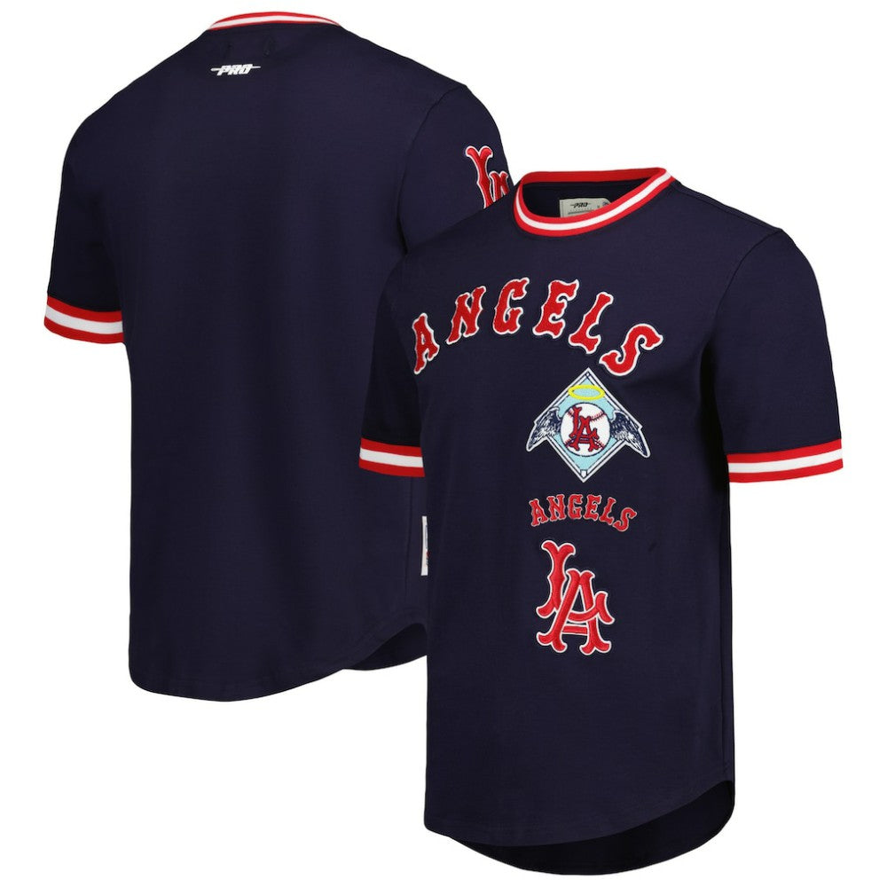 Los Angeles Angels Pro Standard Cooperstown Collection Retro Classic T-Shirt Navy