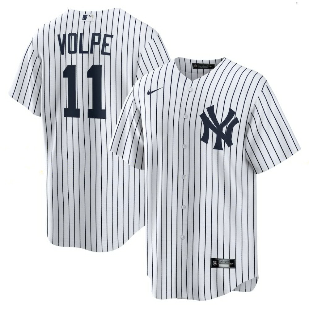 Anthony Volpe New York Yankees Home Replica Player Jersey White