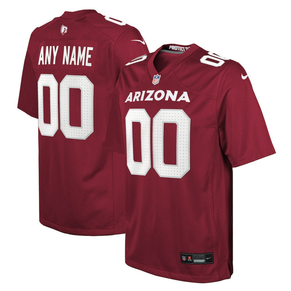 Arizona Cardinals Youth Custom Game Jersey - Cardinal outlet