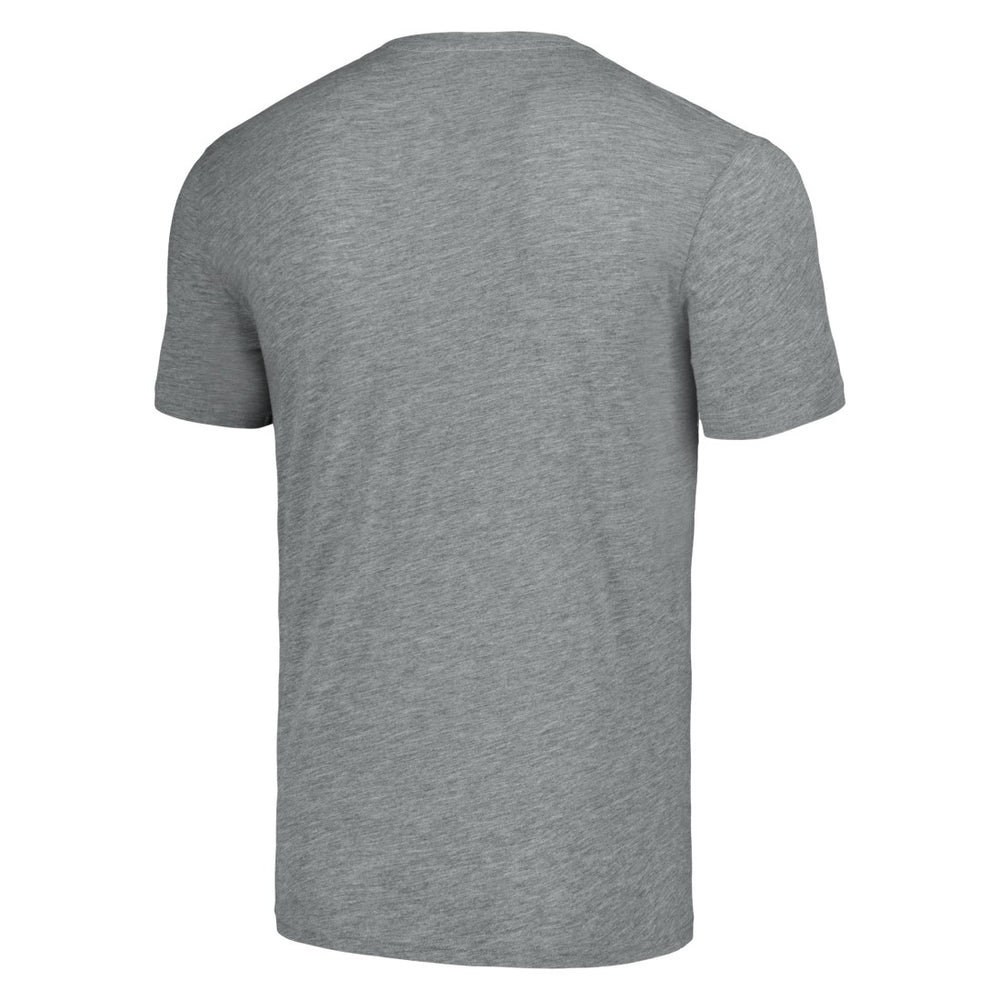 Barry Sanders Detroit Lions Homage Unisex Caricature Retired Player Tri-Blend T-Shirt - Gray sale