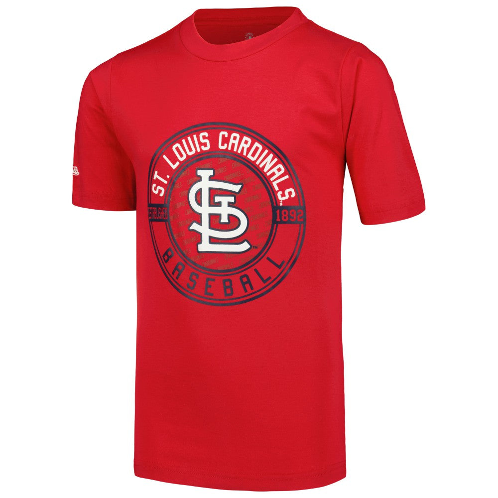 St. Louis Cardinals Stitches Youth T-Shirt Combo Set Red/White