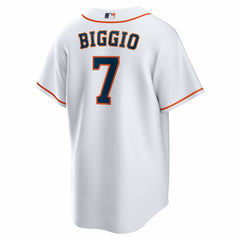 Craig Biggio Houston Astros Home Retired Player Replica Jersey White
