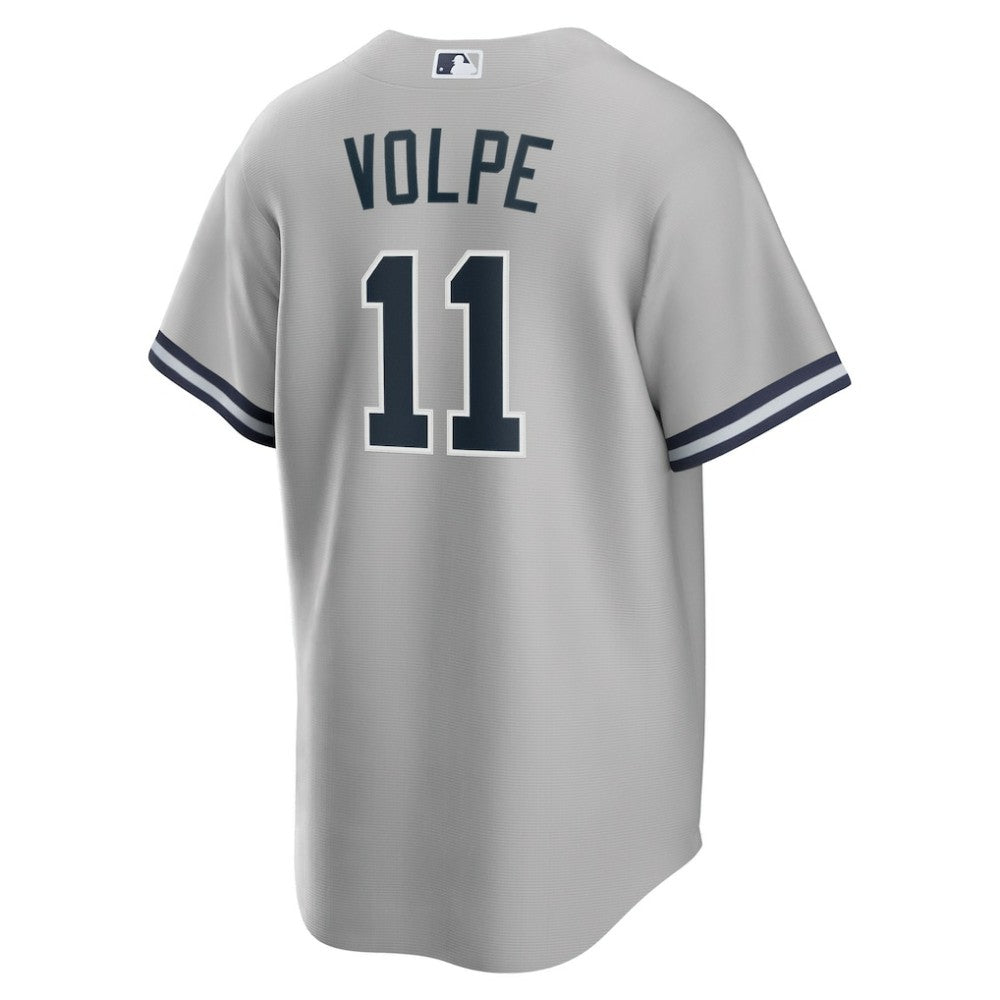 Anthony Volpe New York Yankees Road Replica Jersey Gray