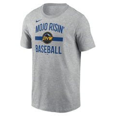 Seattle Mariners City Connect Arched Team Phrase T-Shirt Heather Gray