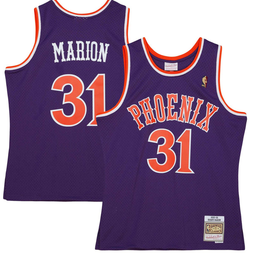 Shawn Marion Phoenix Suns 2005/06 Hardwood Classics Swingman Jersey - Purple online