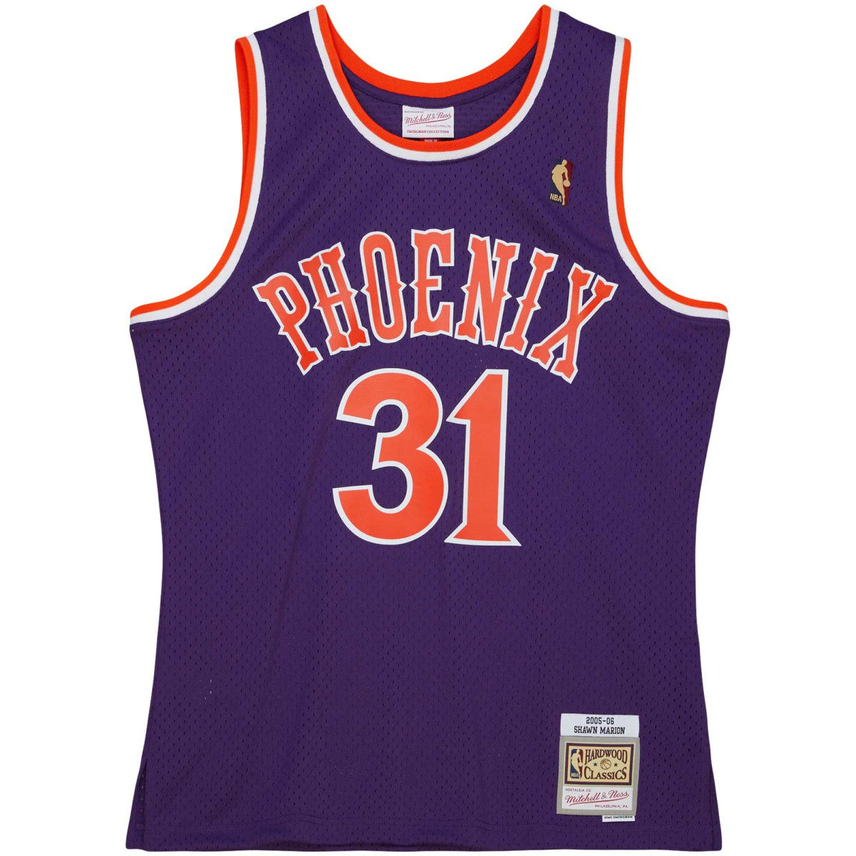 Shawn Marion Phoenix Suns 2005/06 Hardwood Classics Swingman Jersey - Purple online