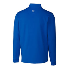Chicago Cubs Cutter & Buck Traverse Stretch Quarter-Zip Pullover Top Royal