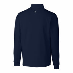 Cleveland Guardians Cutter & Buck Traverse Stretch Quarter-Zip Pullover Top Navy