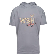 Washington Nationals Levelwear City Connect Phase Core Hoodie T-Shirt  Gray
