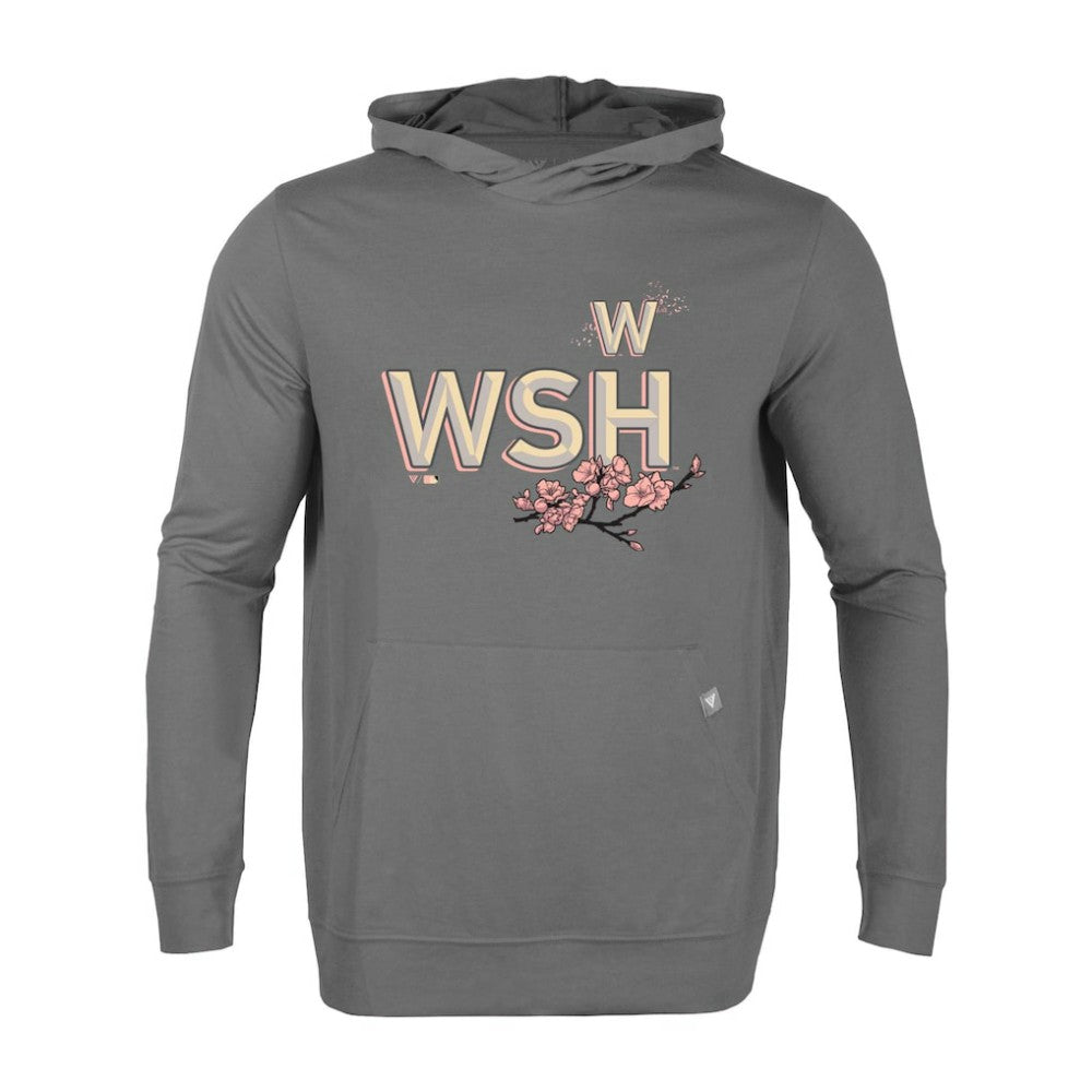 Washington Nationals Levelwear City Connect Relay Core Logo Pullover Hoodie Gray