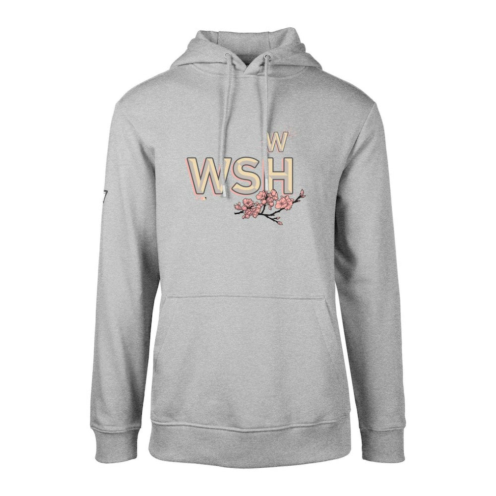 Washington Nationals Levelwear City Connect Podium Core Logo Pullover Hoodie Heather Gray