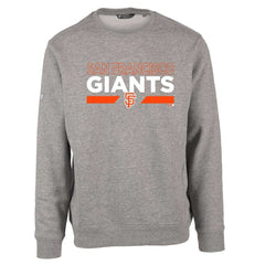 San Francisco Giants Levelwear City Connect Zane No Hitter Pullover Sweatshirt Heather Gray