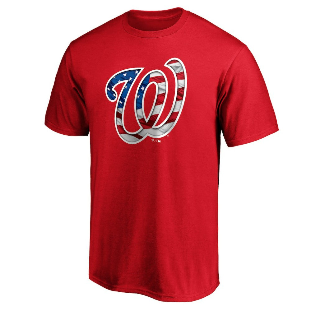 Washington Nationals Banner Wave T-Shirt Red