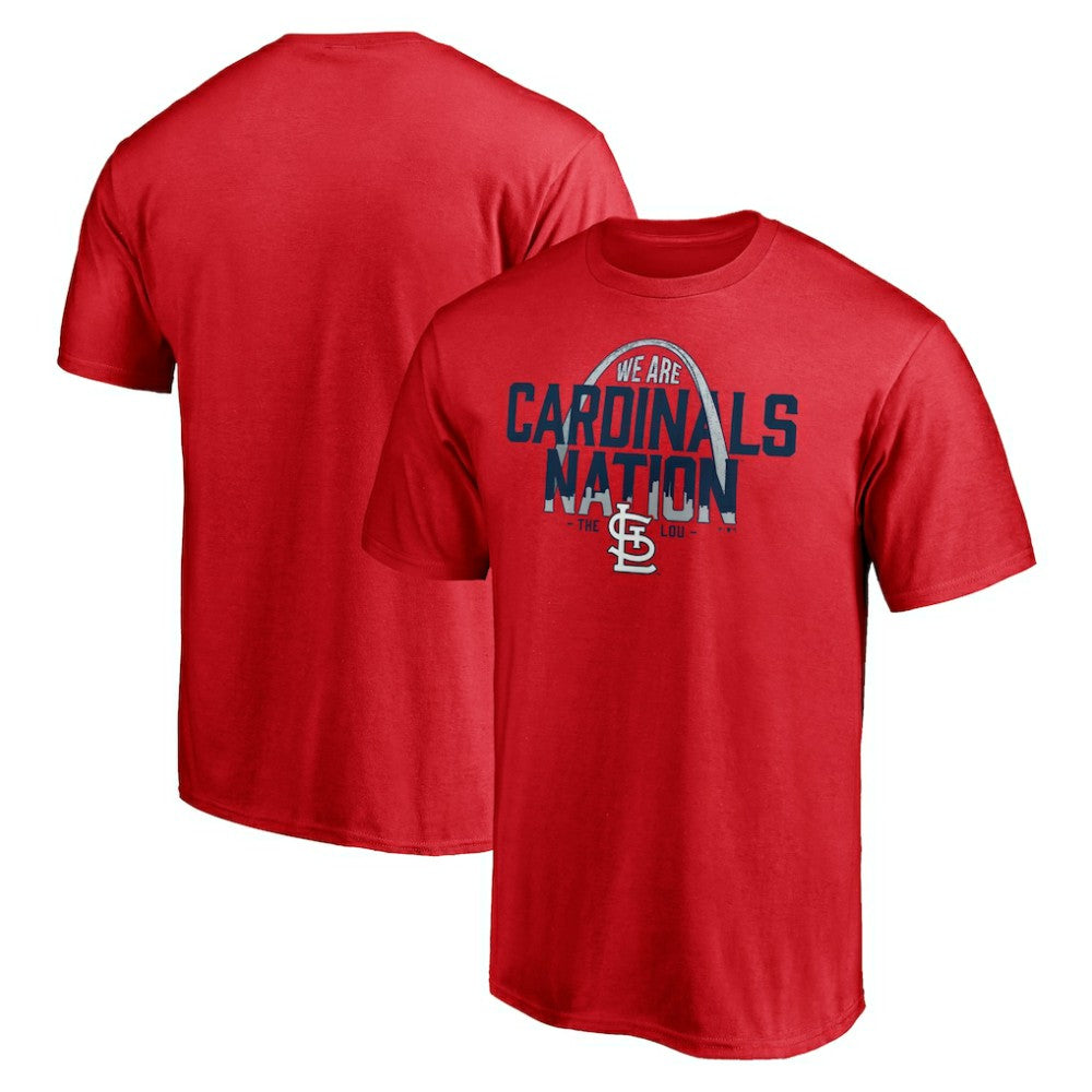 St. Louis Cardinals Hometown Collection Cards Nation T-Shirt Red