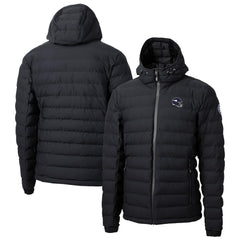 Minnesota Vikings Cutter & Buck Helmet Mission Ridge Repreve Eco Insulated Puffer Full-Zip Jacket - Black on sale