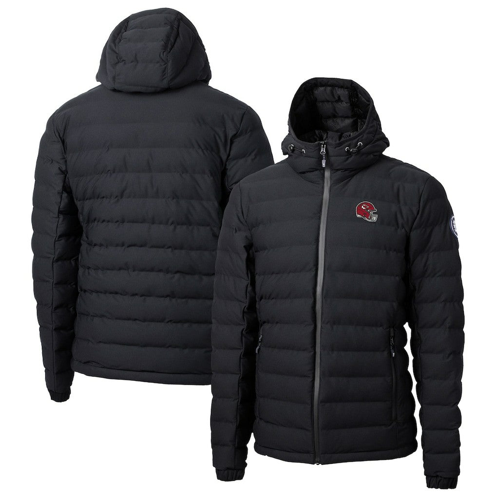 Kansas City Chiefs Cutter & Buck Helmet Mission Ridge Repreve Eco Insulated Puffer Full-Zip Jacket - Black online