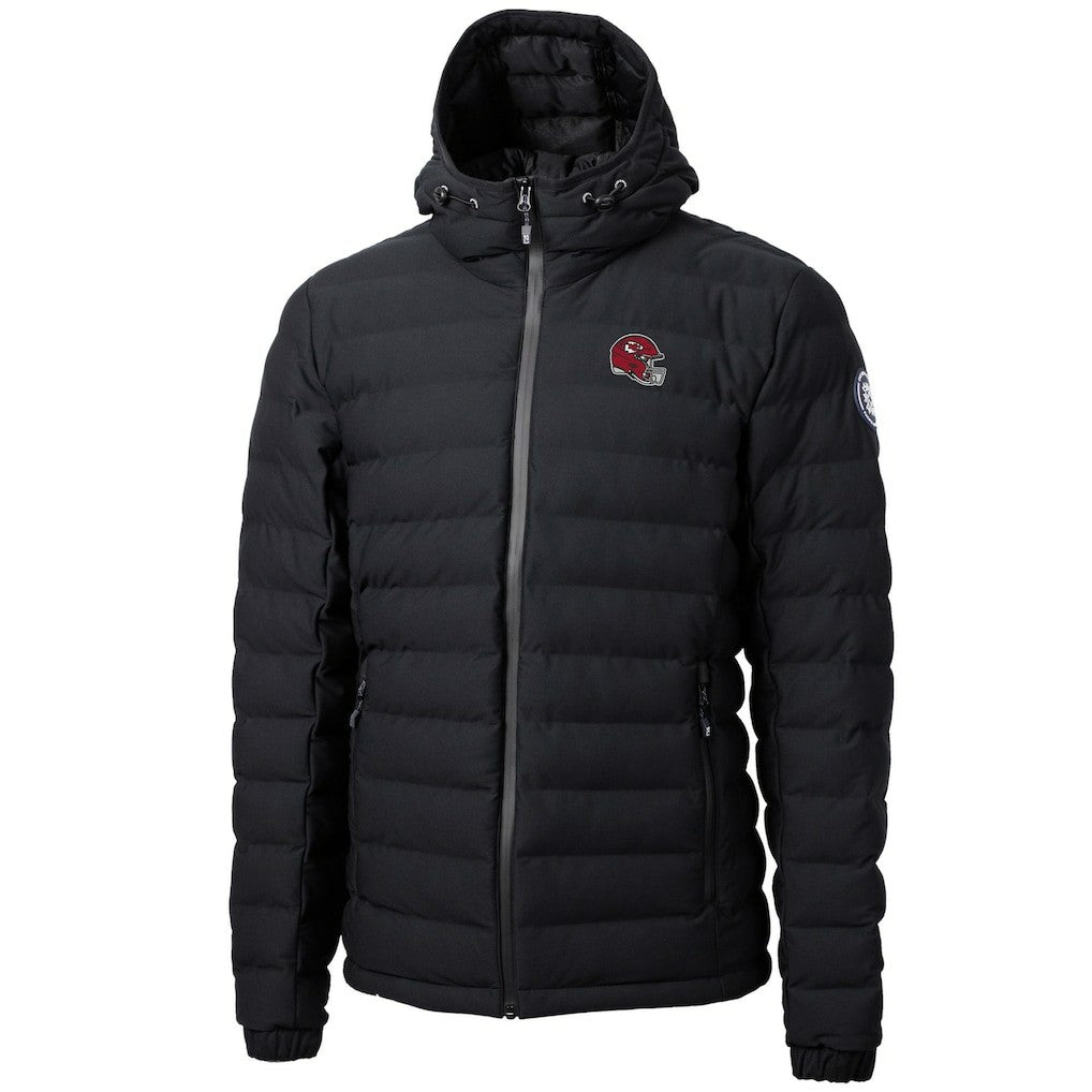 Kansas City Chiefs Cutter & Buck Helmet Mission Ridge Repreve Eco Insulated Puffer Full-Zip Jacket - Black online