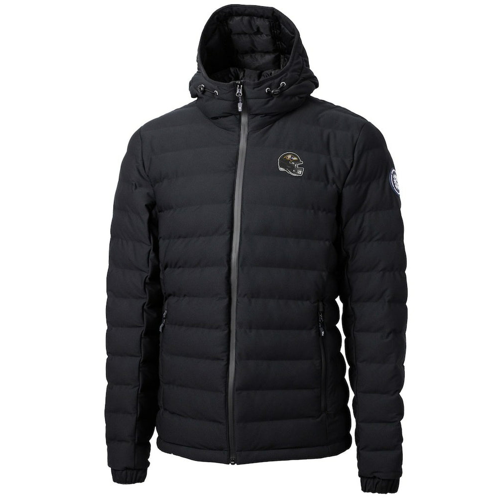 Baltimore Ravens Cutter & Buck Helmet Mission Ridge Repreve Eco Insulated Puffer Full-Zip Jacket - Black discount