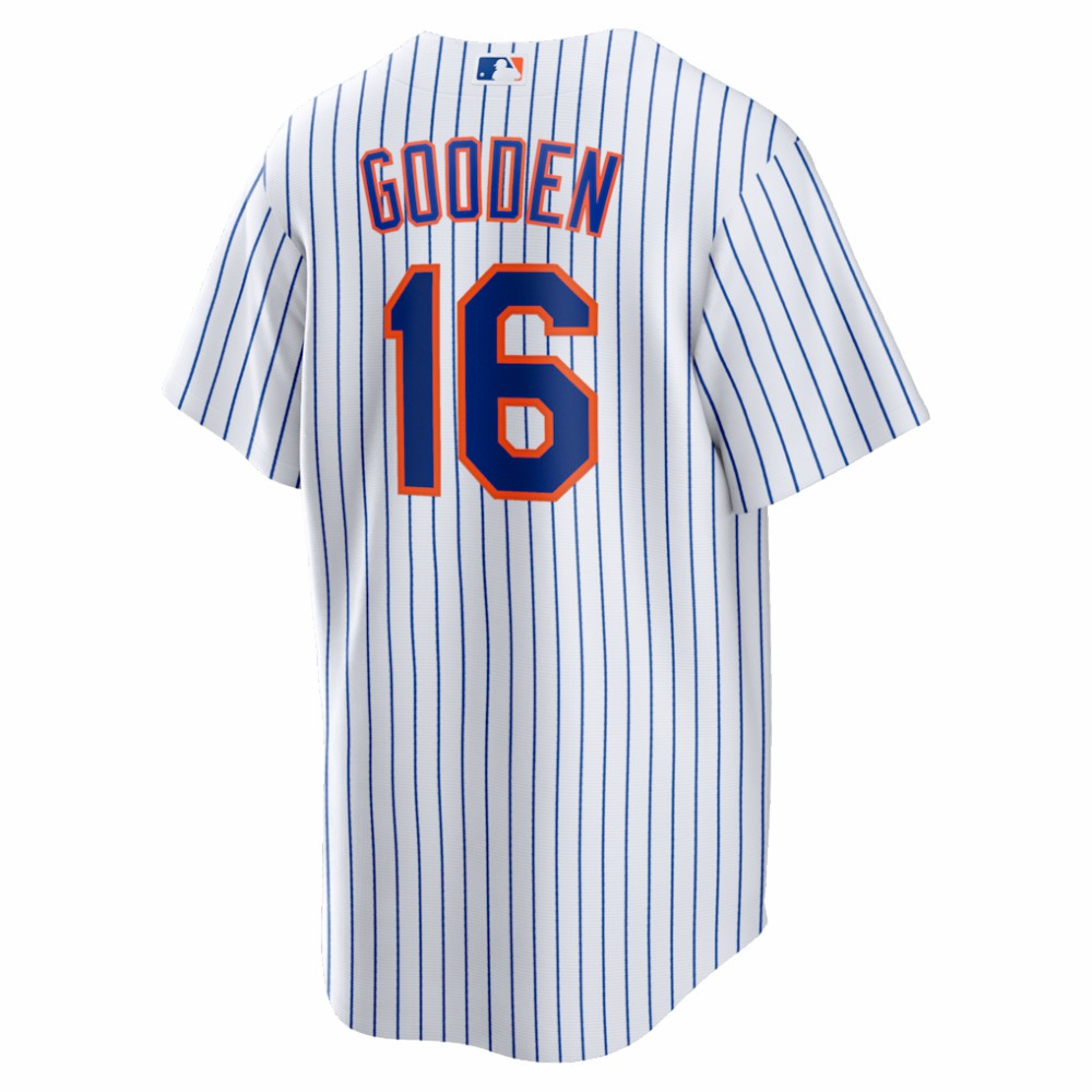Dwight Gooden New York Mets Home Retired Player Replica Jersey White